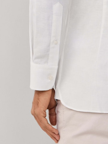 Hackett London Regular fit Overhemd in Wit