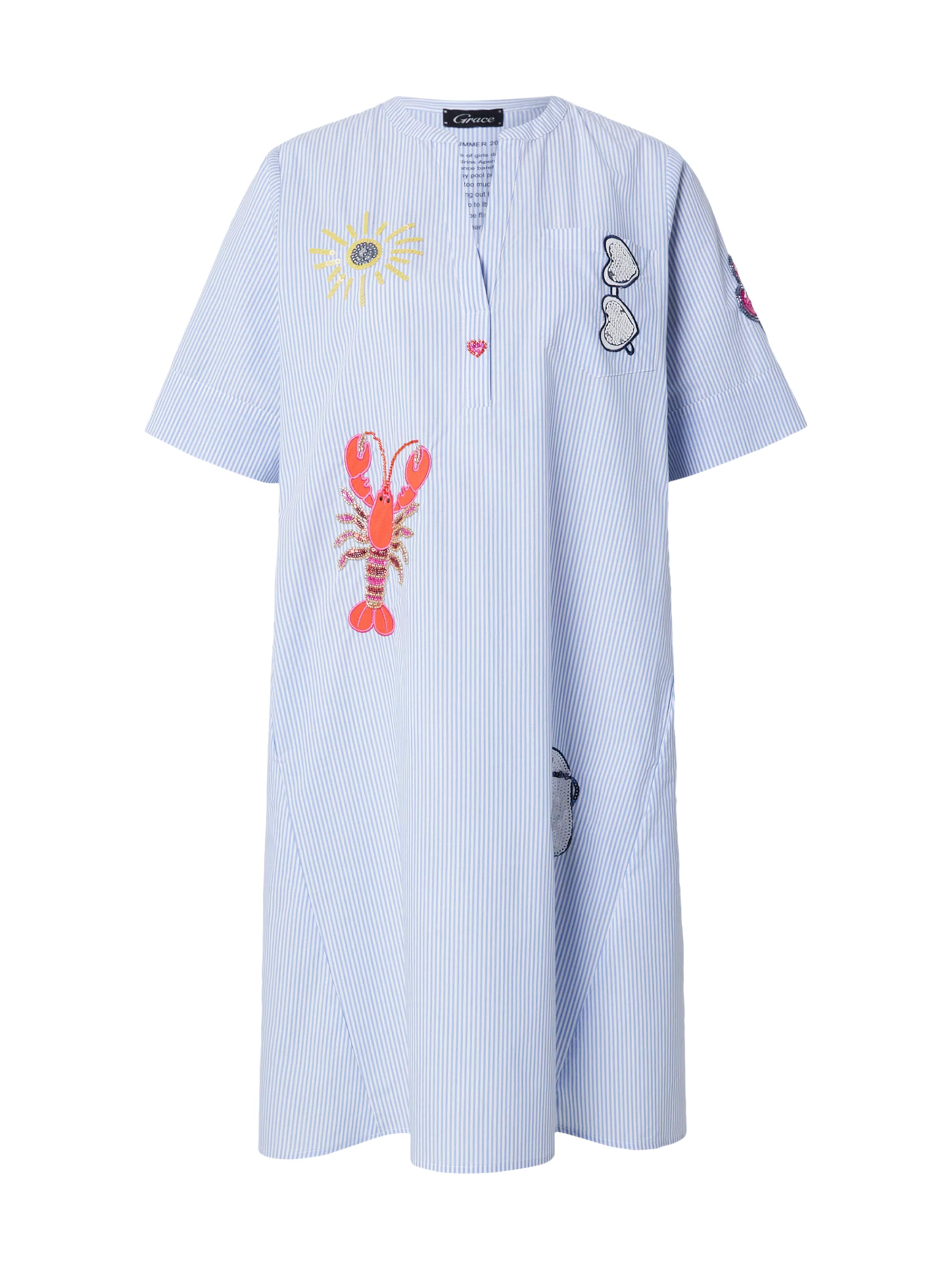 Grace Sukienka w kolorze niebieski: przód