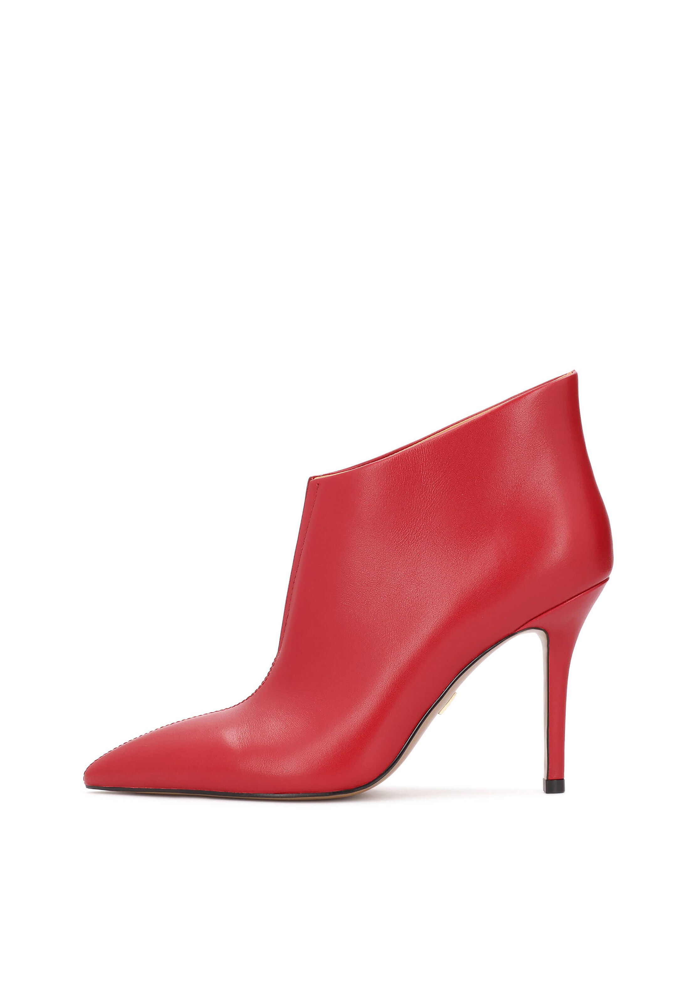 Bottines Kazar en rouge : devant
