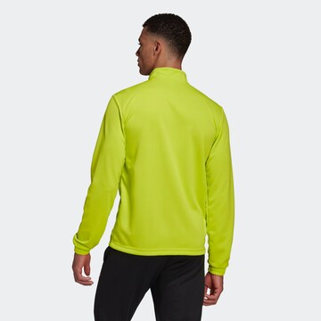 ADIDAS SPORTSWEAR Athletic Sweatshirt 'Entrada 22' in Yellow