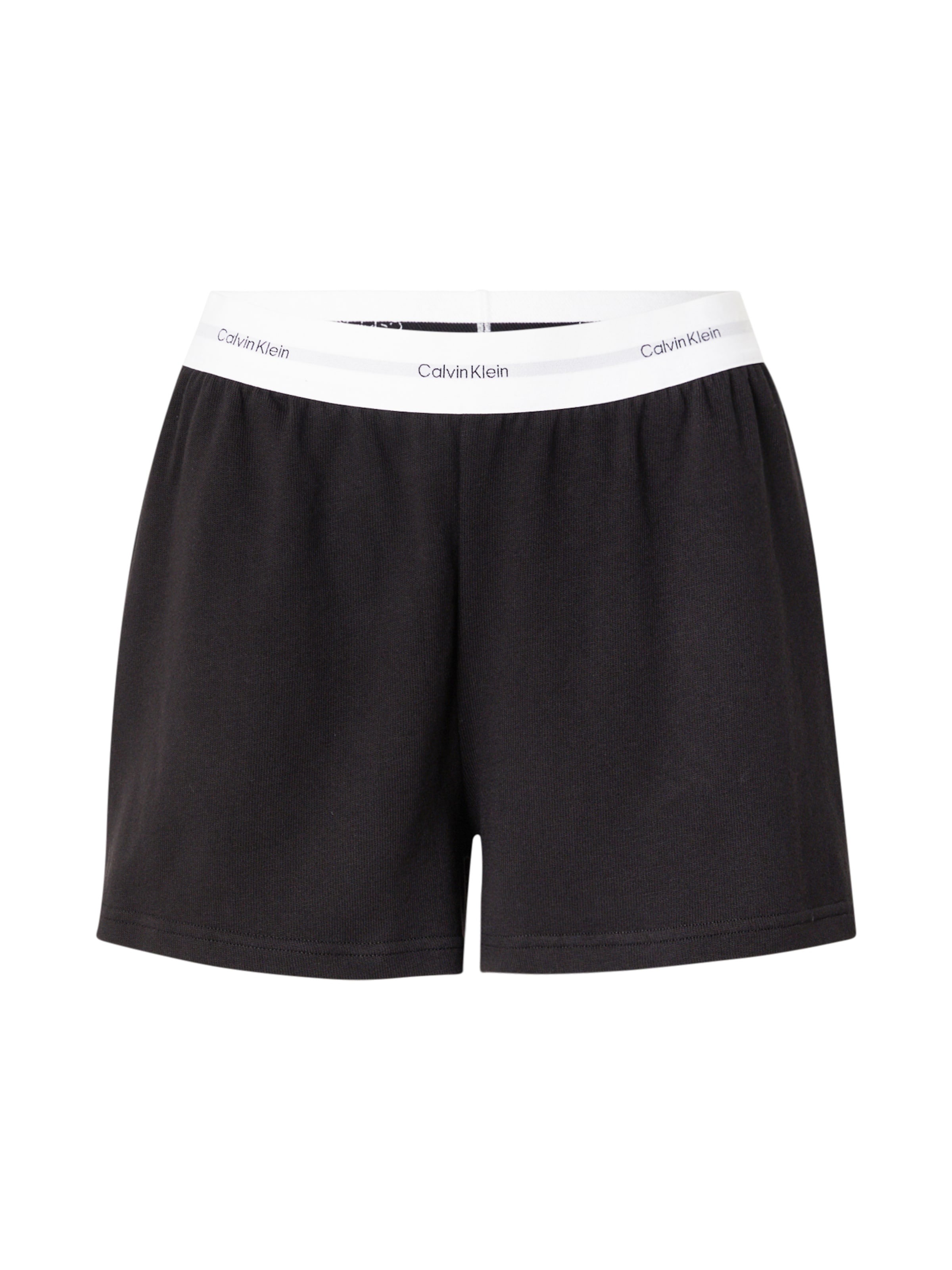 Calvin Klein Underwear Štandardný strih Pyžamové nohavice - Čierna: predná strana