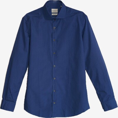 Black Label Shirt Zakelijk overhemd 'PRINT' in de kleur Blauw, Productweergave