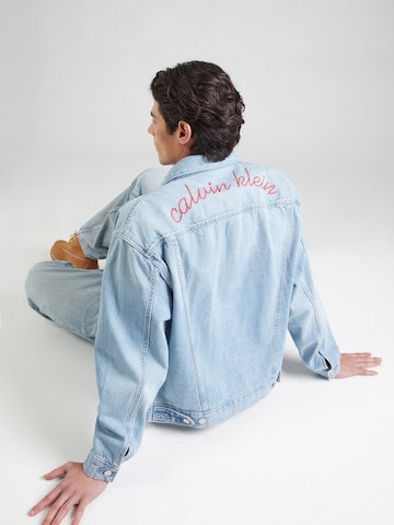 Giacca di mezza stagione '90S' di Calvin Klein Jeans in blu: frontale