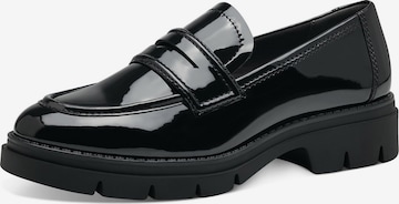 Chaussure basse TAMARIS en noir : devant