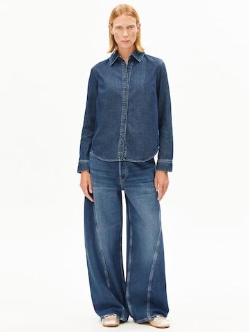 Chemisier ARMEDANGELS en bleu