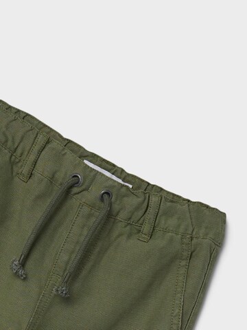 NAME IT Regular Pants 'Ben' in Green