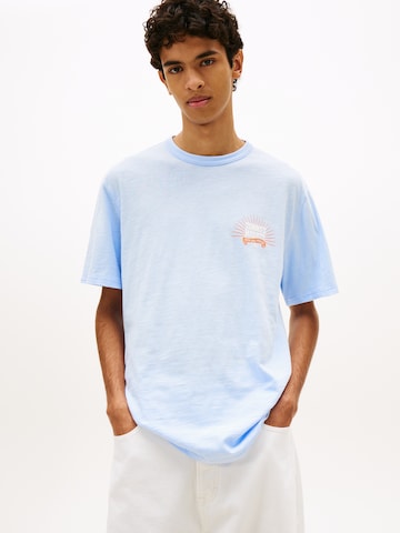 Tommy Jeans Koszulka 'NOVELTY' w kolorze niebieski