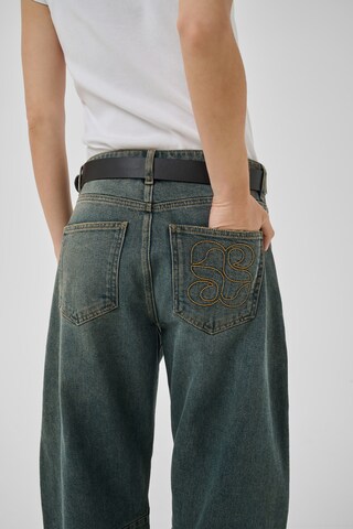My Essential Wardrobe Barrel Jeansy 'MWHottie' w kolorze niebieski