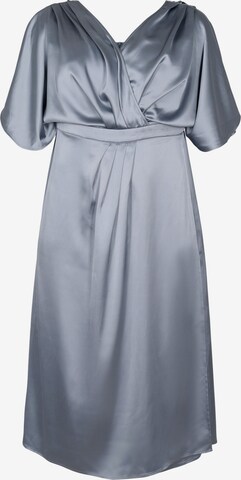 Zizzi Dress 'Maple' in Grey: front