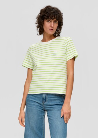 s.Oliver Shirt in Groen: voorkant