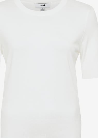 Mavi Pull-over en L en blanc, Vue avec produit