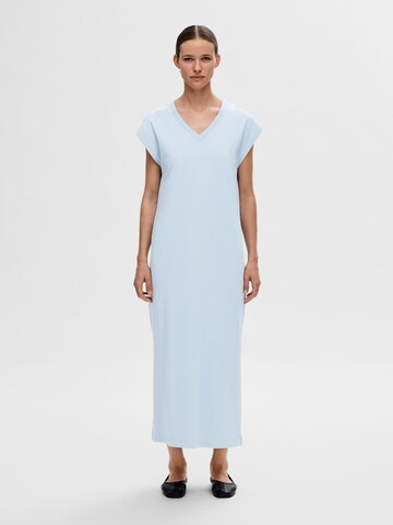 SELECTED FEMME Dress 'ESSENTIAL' in Blue