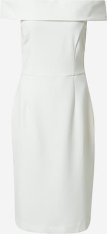 IVY & OAK Φόρεμα κοκτέιλ σε λευκό: μπροστά