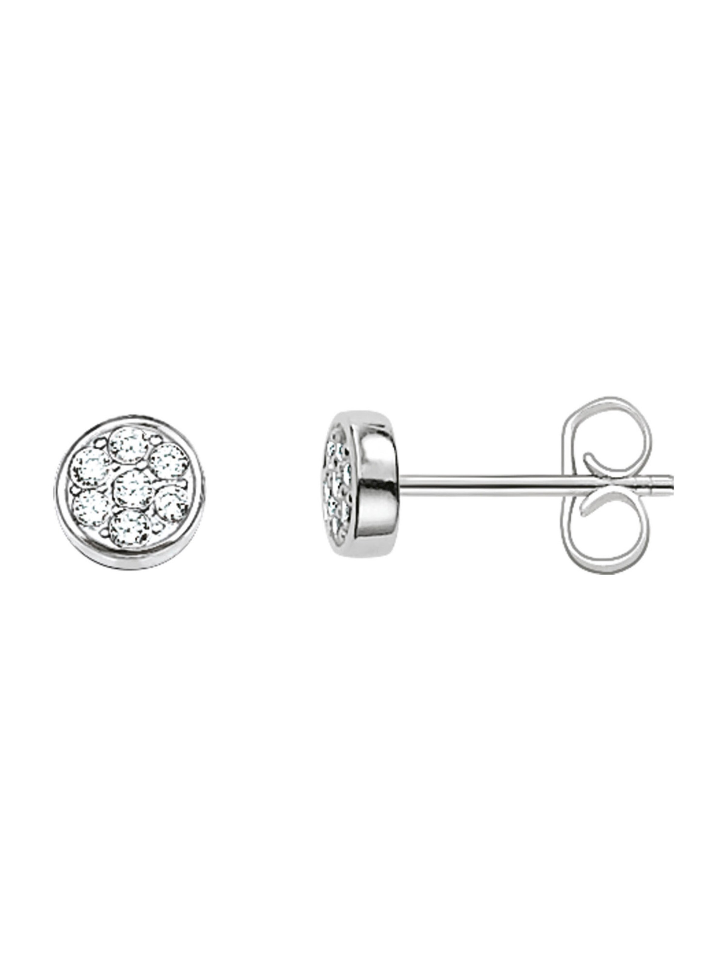 Thomas Sabo Ohrringe in Silber: Vorderseite