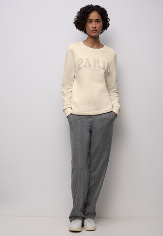 STREET ONE Sweatshirt in Beige