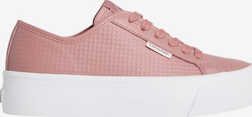 Baskets basses 'Valentina' Calvin Klein en rose : devant