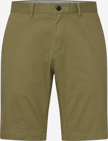 Pantaloni chino 'Harlem 1985' di TOMMY HILFIGER in verde: frontale
