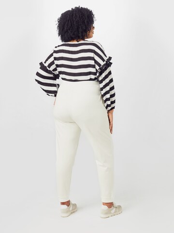Slimfit Pantaloni 'Sila' di Guido Maria Kretschmer Curvy in bianco