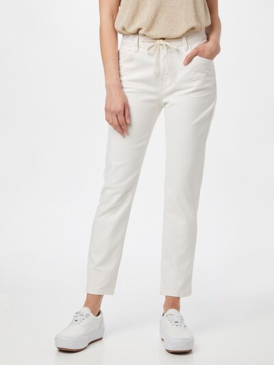 OPUS Broek 'Louis' in de kleur Wit, Modelweergave