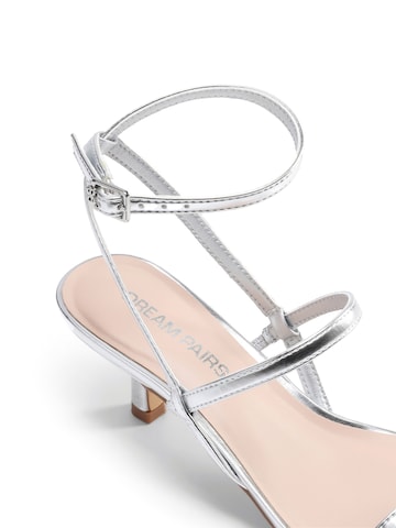 Dream Pairs Riemensandale‌ in Silber