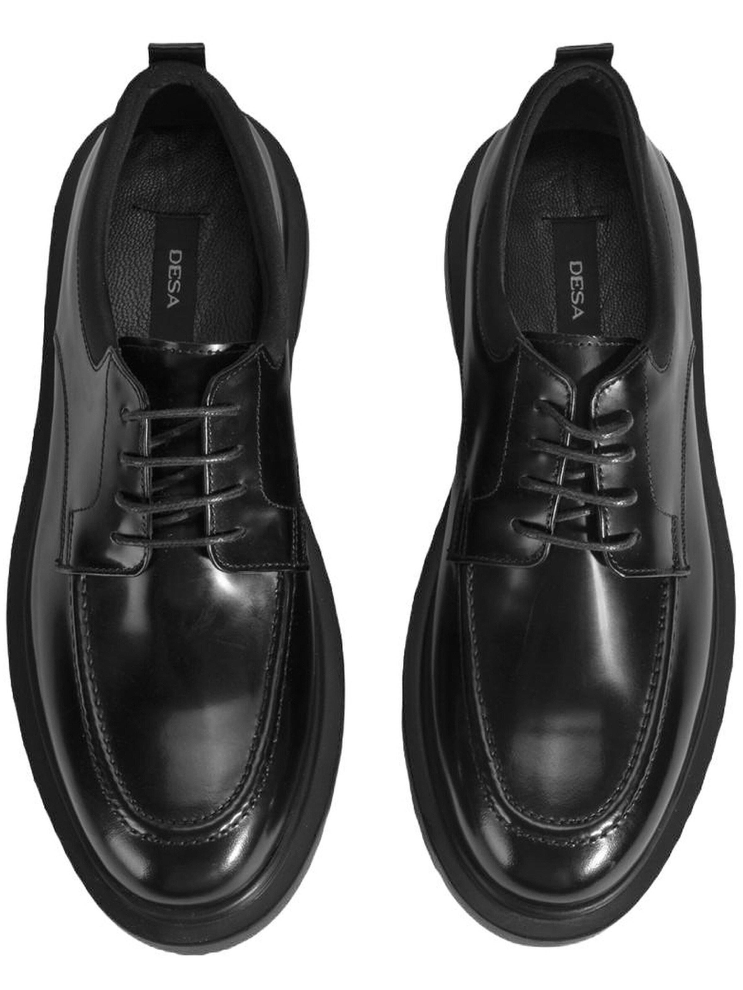 Desa Classic Flats 'Loafer' in Black