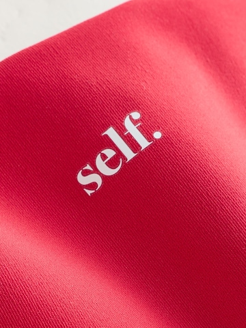 Skinny Leggings di self. in rosso