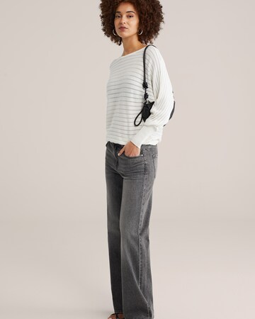 WE Fashion Sweter w kolorze biały