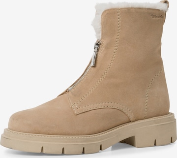 TAMARIS Bootie in Beige: front