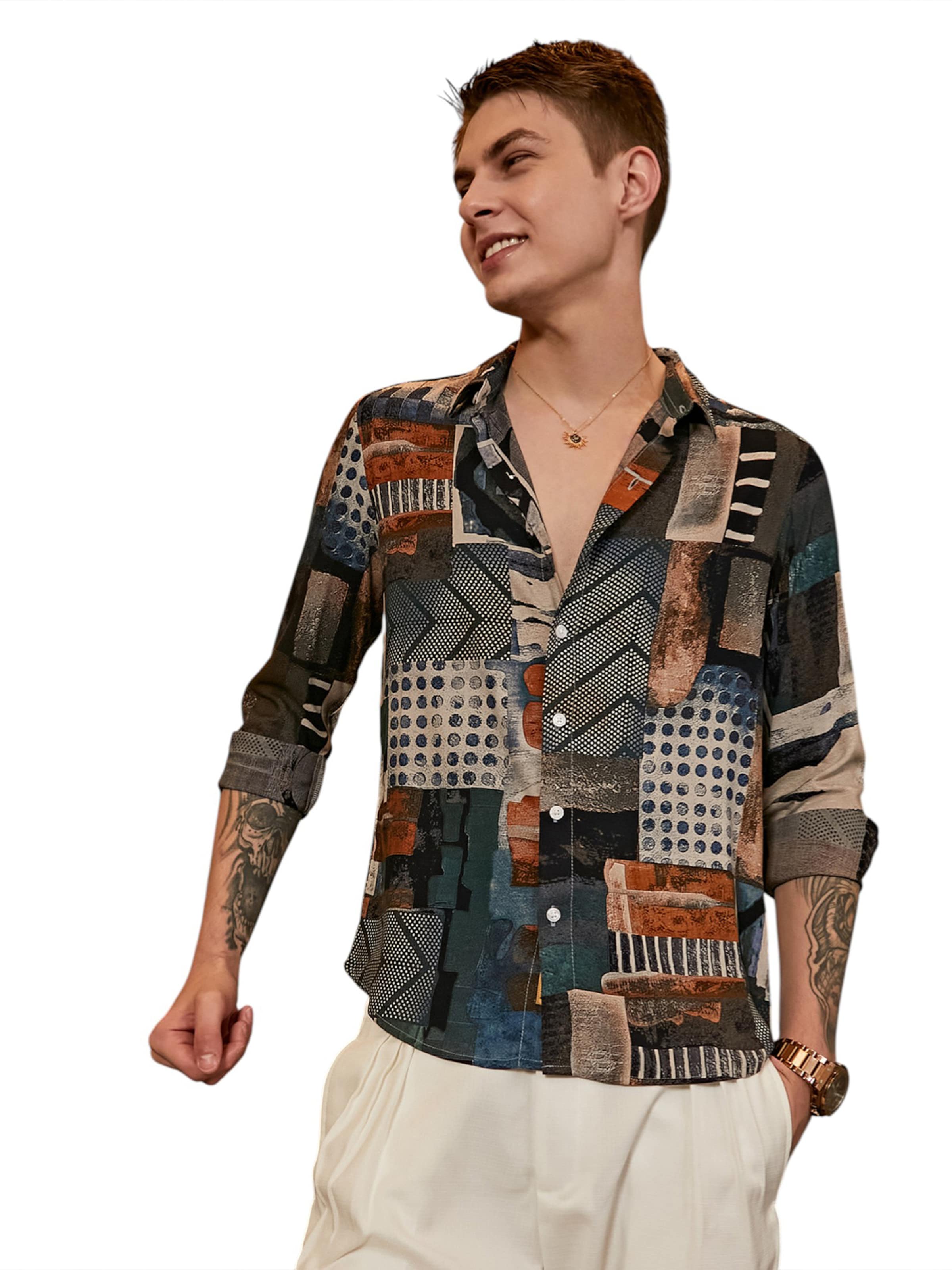 Regular fit Camicia 'Emmalyn' di Campus Sutra in nero