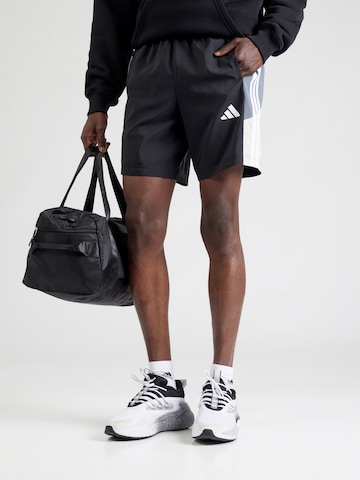 ADIDAS PERFORMANCE Performance Shirt 'Designed For Training' in Black: front