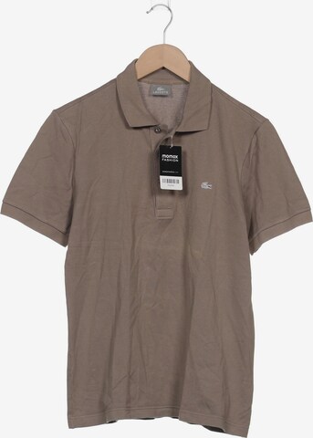 LACOSTE Shirt in M-L in Brown: front