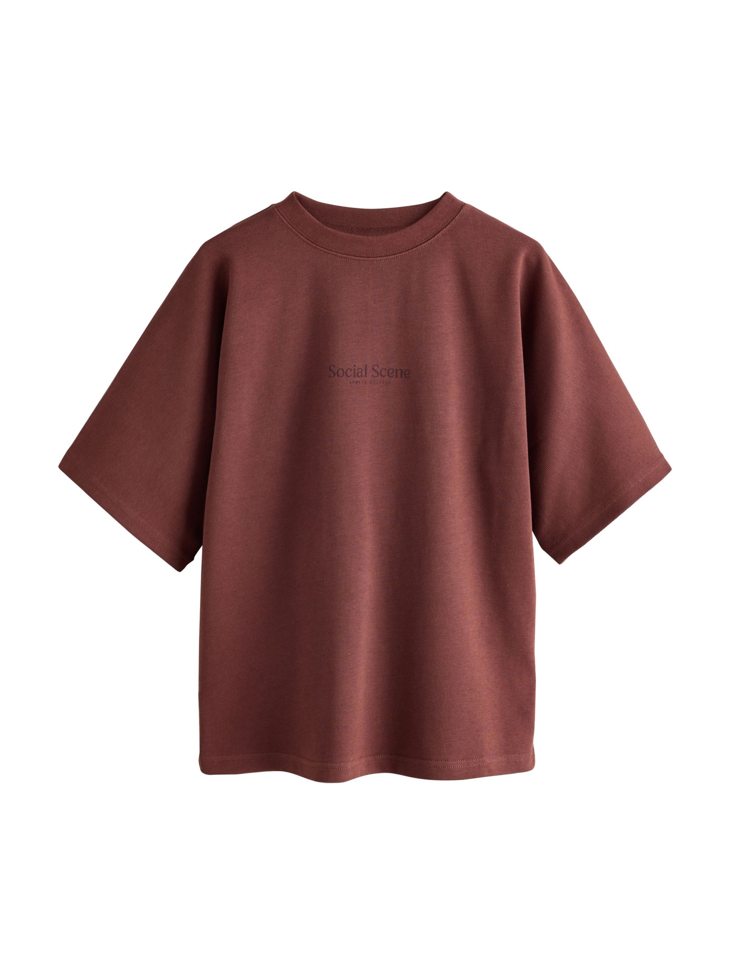 Next - Camiseta en marrón: frente