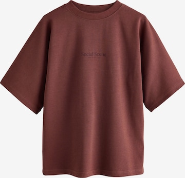 Next - Camiseta en marrón: frente