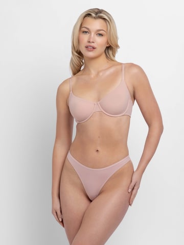 Dorina - Clásico Sujetador en rosa: frente