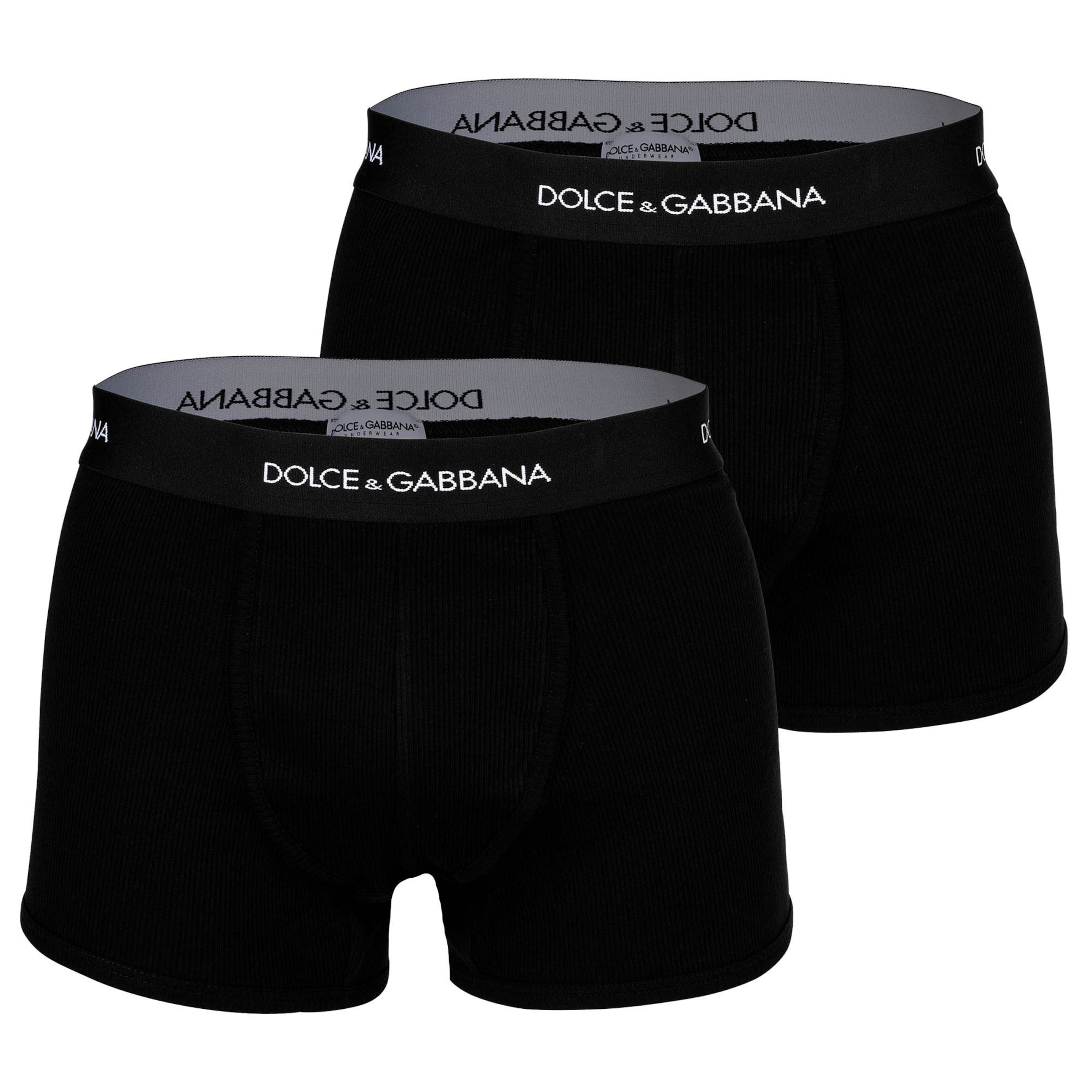 Boxer di DOLCE & GABBANA in nero: frontale