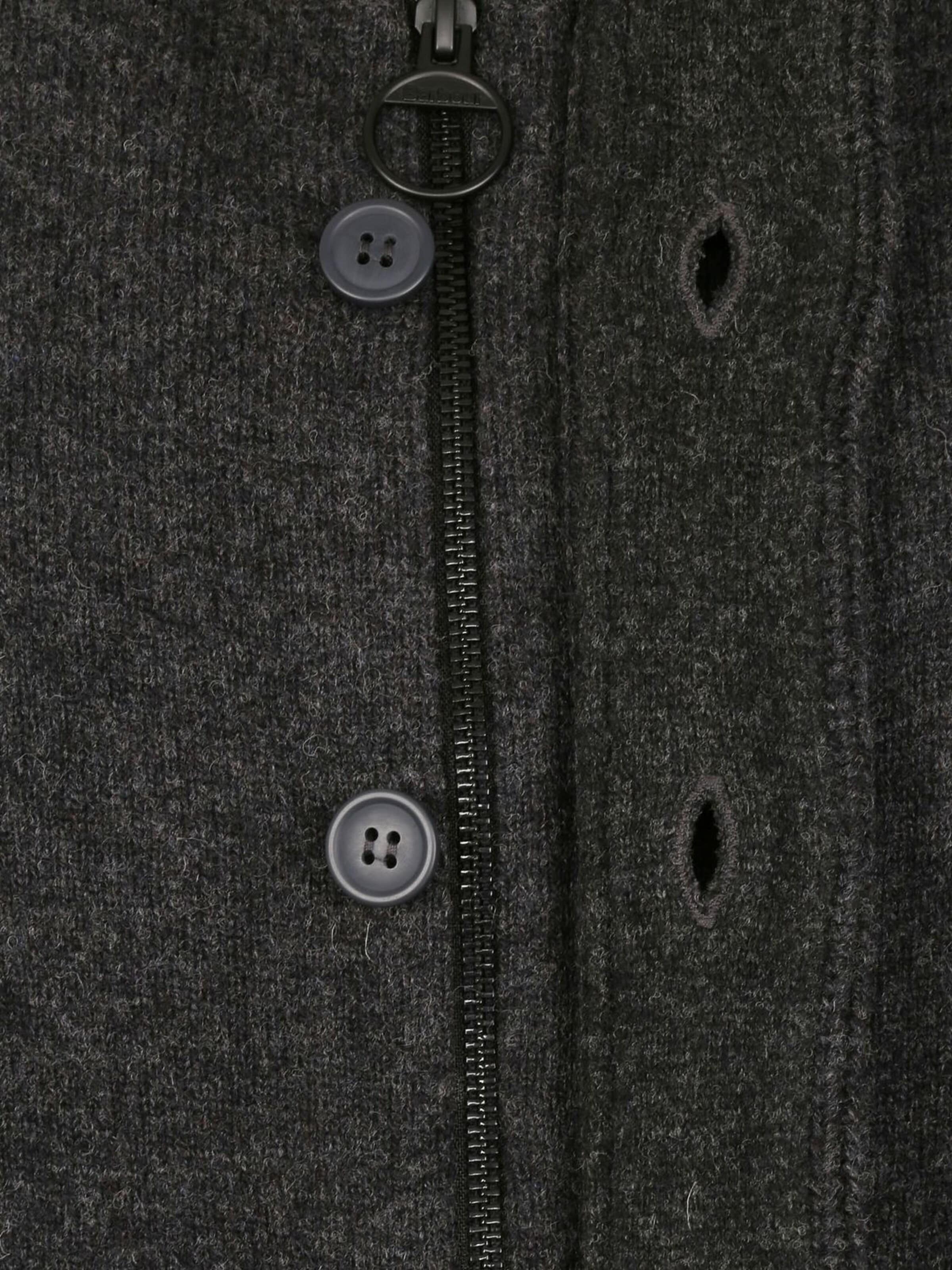 Barbour Knit Cardigan in Grey