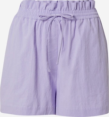 EDITED Regular Pants 'Baila' in Purple: front