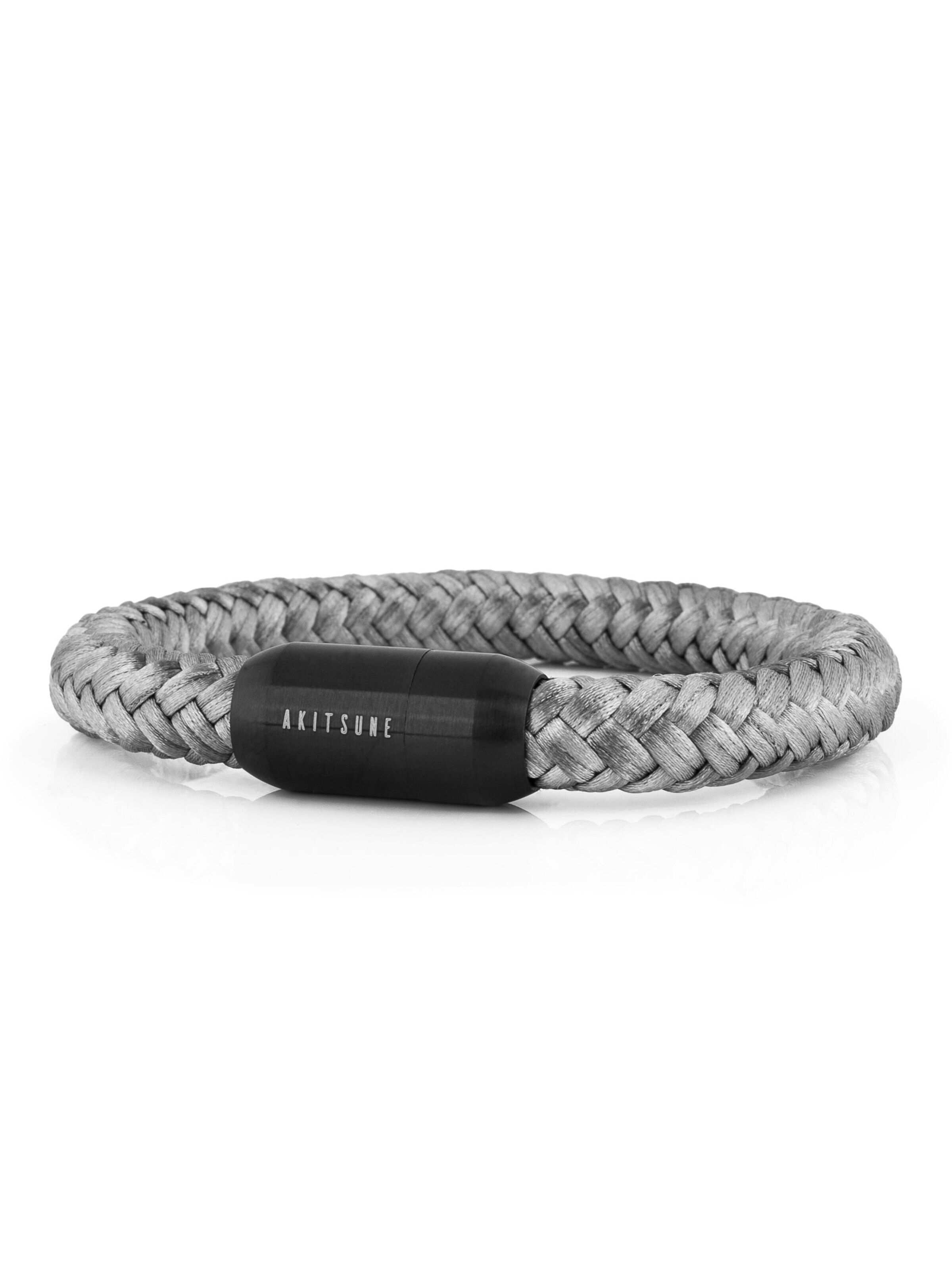 Akitsune Armband 'Portus'‌‌‌‌‌‌ in Grau: Vorderseite