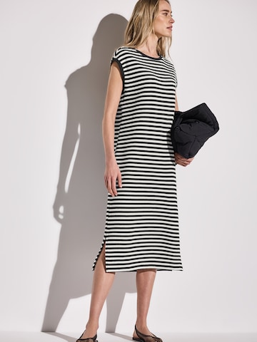 STREET ONE Knitted dress in Black: front