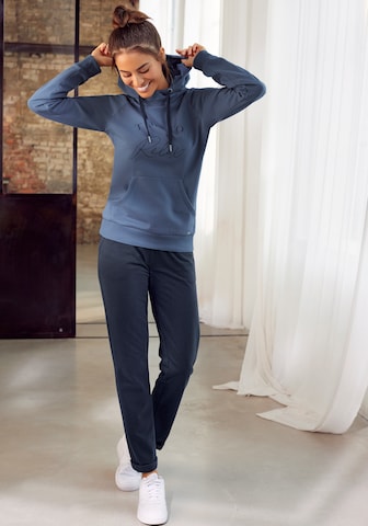 LASCANA Sweatshirt in Blau