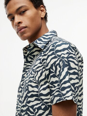 TOMMY HILFIGER Regular Fit Hemd in Schwarz
