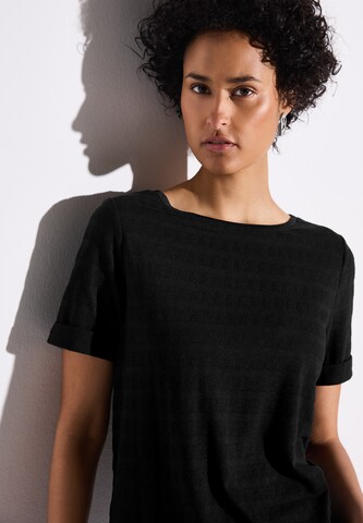 STREET ONE Shirt in Black