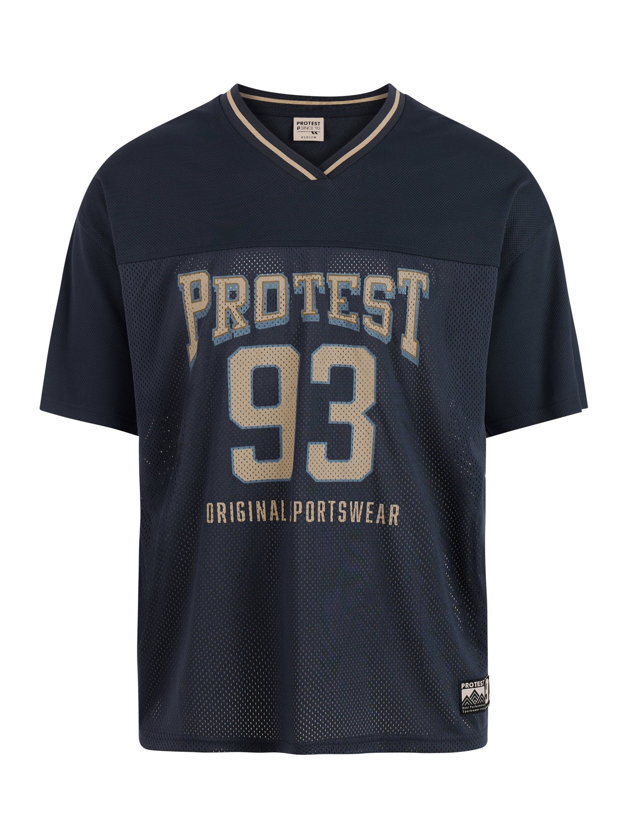 PROTEST Shirt 'PRTAinsley' in Blauw: voorkant