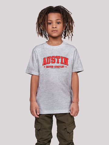 F4NT4STIC Shirt 'British Motor Heritage Austin Motor Company' in Grijs: voorkant