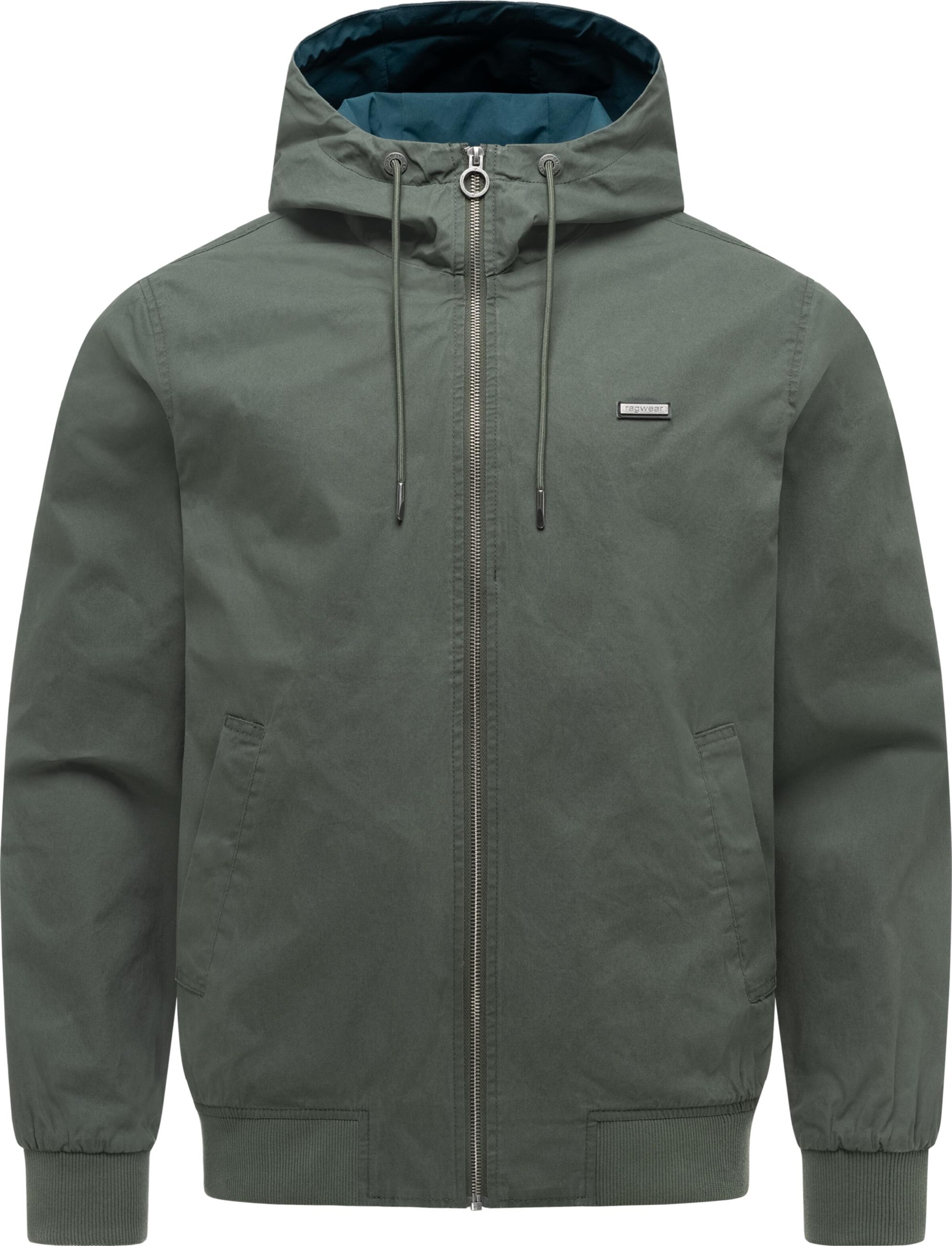 Ragwear Tussenjas 'Stewie Vintage' in Groen: voorkant