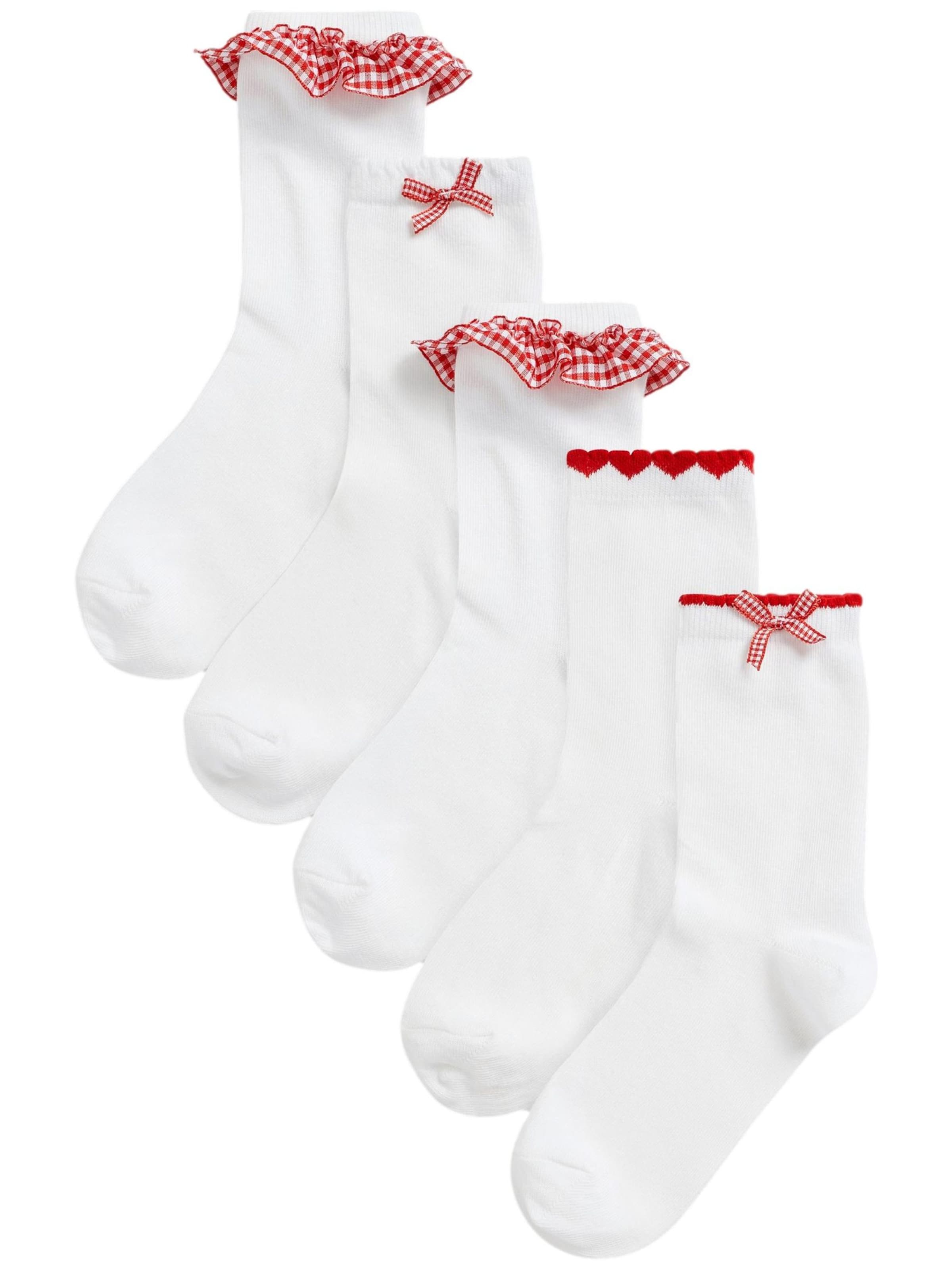 Next Socken in Weiß: Vorderseite