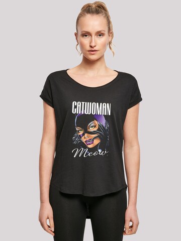 F4NT4STIC Shirt 'DC Comics Batman Catwoman Feline Fatale' in Black: front