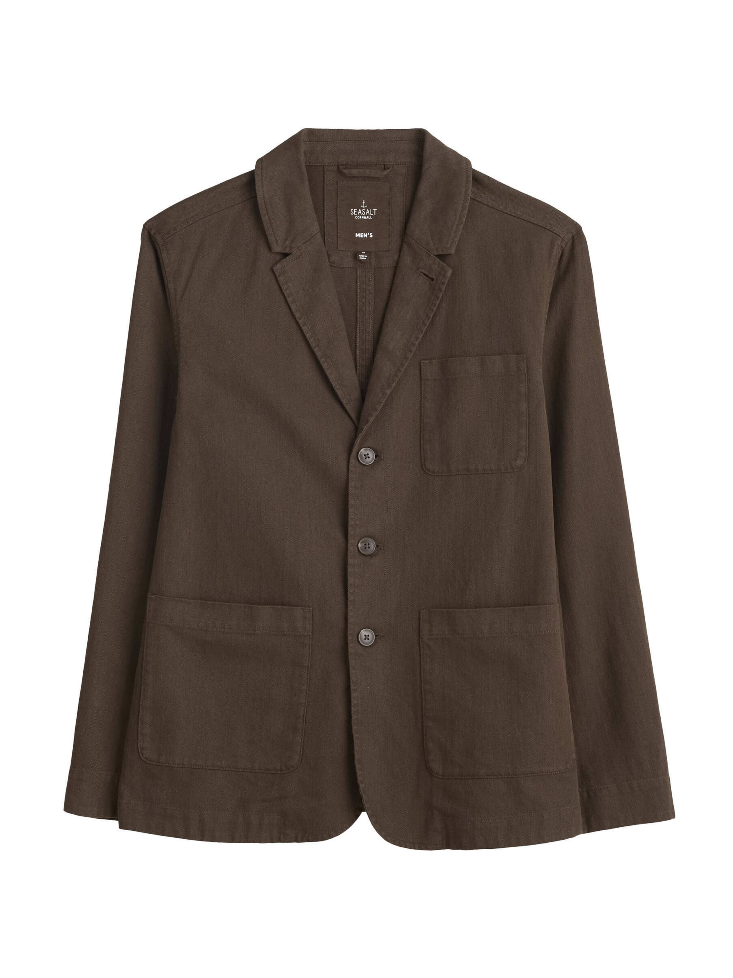Seasalt Cornwall Välikausitakki 'Tollgate' värissä ruskea: etupuoli