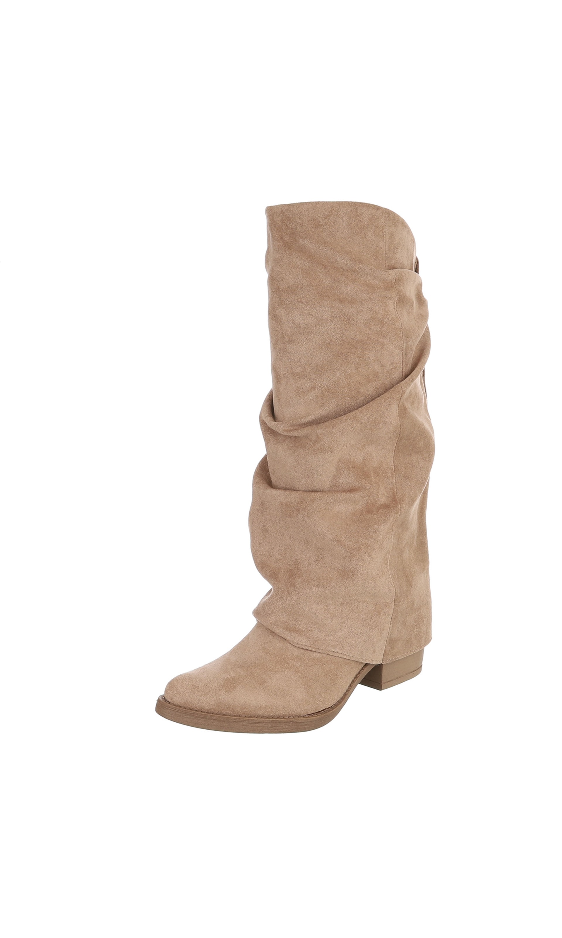 Ital-Design Stiefel in Braun: Vorderseite