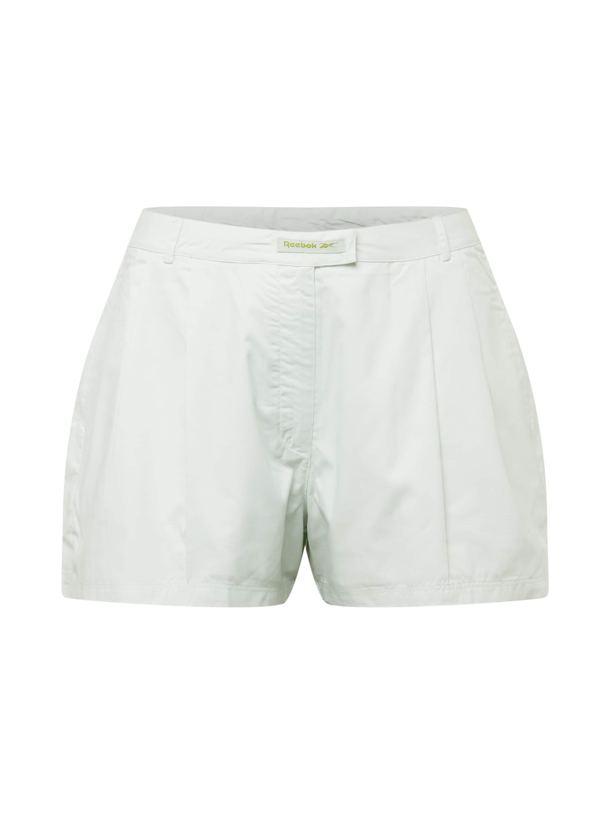 ReebokLoosefit Hlače 'CL WOMENS TREND SHORT' - zelena boja: prednji dio